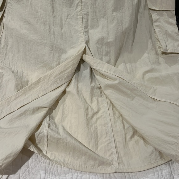 NEW & AUTHENTIC olé by Koton - Off-White Cargo Skirt Size 38 - Picture 6 of 6